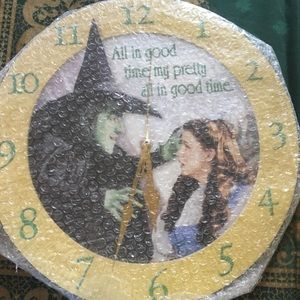 Wizard Of Oz Wall Clock
